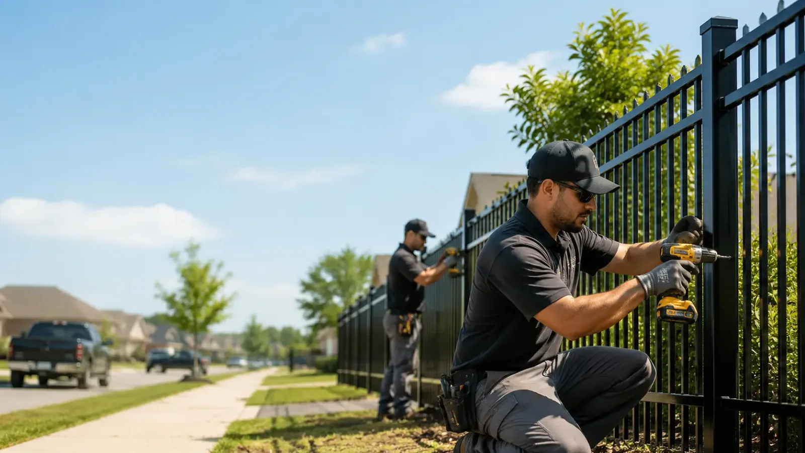 Metal Fence Installation in Metropolis, IL